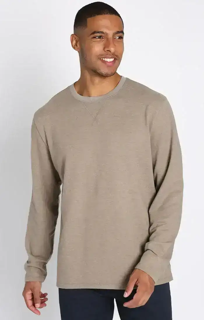 Image of Oatmeal Cloud Ultra Soft Crewneck