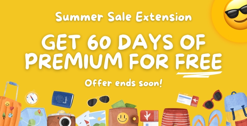 Summer sale extended