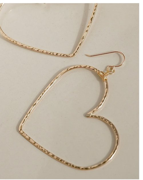 BOHO HEART HOOPS