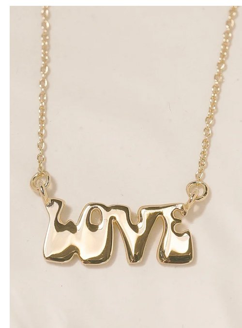 Groovy Love Necklace