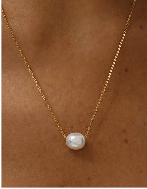 PEARL DROP NECKLACE