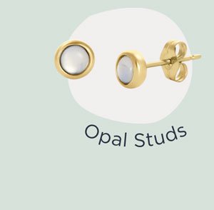 Opal Studs