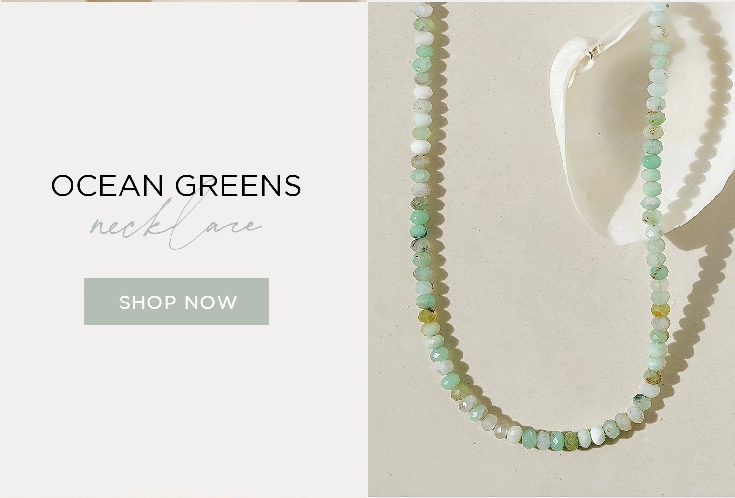 Ocean Greens Necklace | Shop now