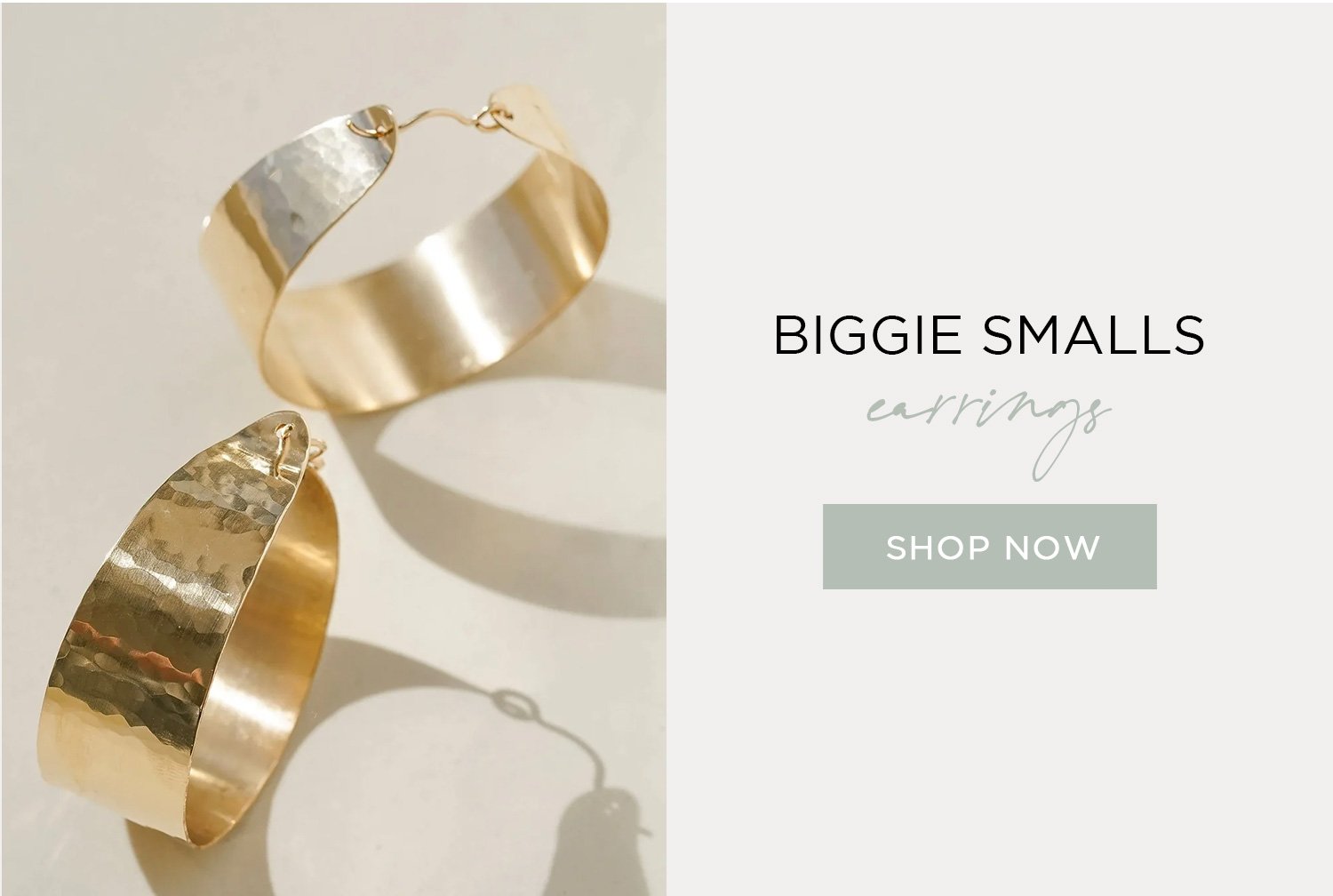 Biggie Small Earrings | Shop now