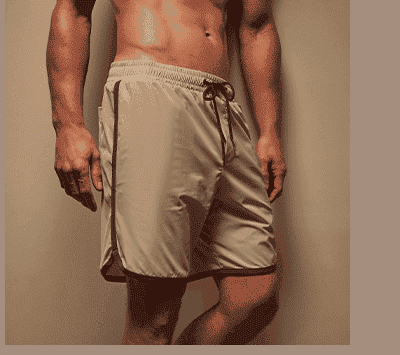 CURVED HEM BOARDSHORT