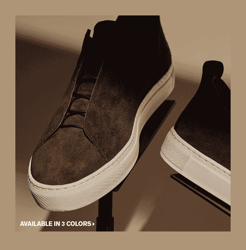 MEN'S SUEDE SOLSTICE SNEAKER