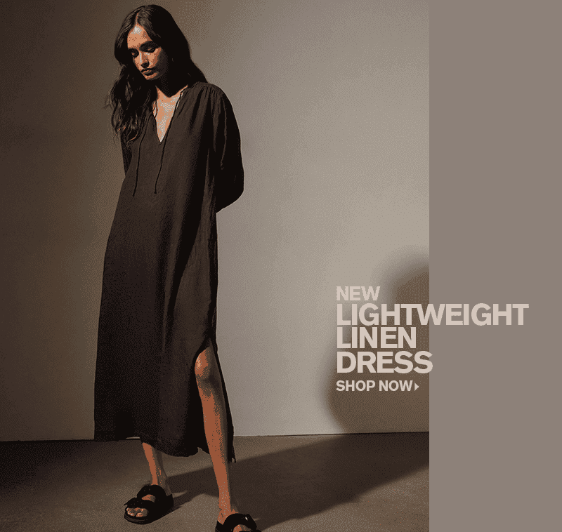 LIGHTWEIGHT LINEN DRESS