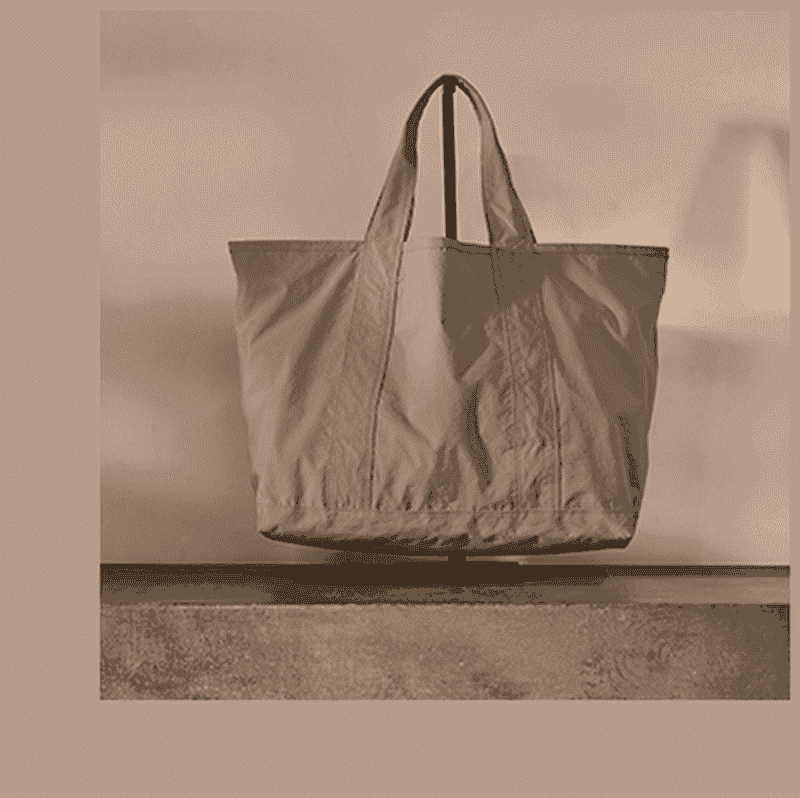 SMALL MATTE NYLON TOTE