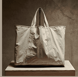 SMALL MATTE NYLON TOTE