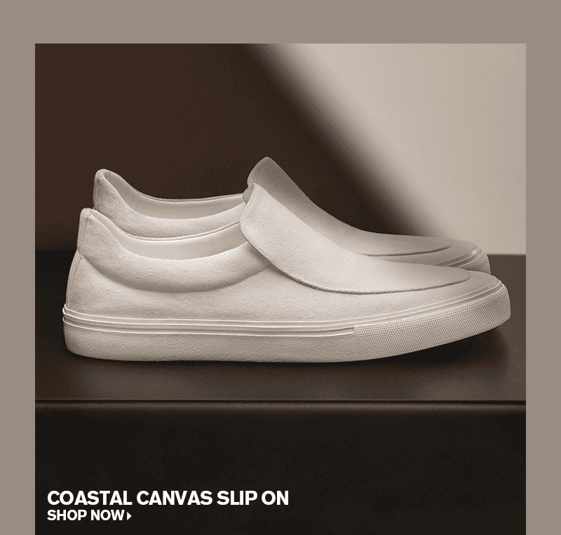 MEN'S COASTAL CANVAS SLIP ON