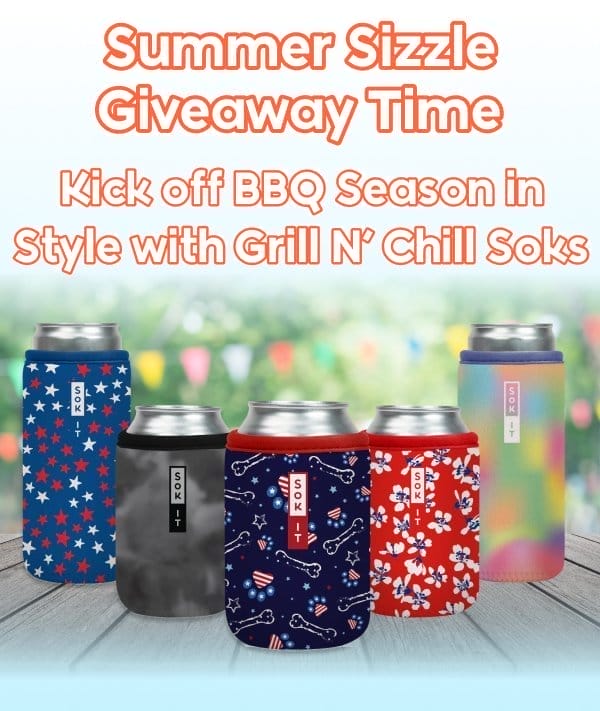 Summer Sizzle Giveaway Time — Kick off BBQ Season in Style with Grill N' Chill Soks