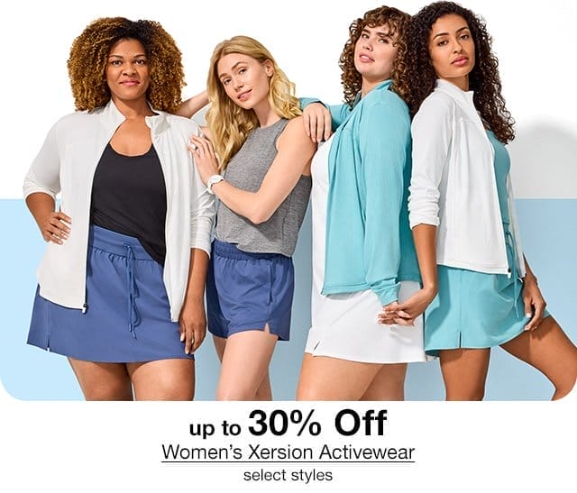 up to 30% Off Women's Xersion Activewear, select styles