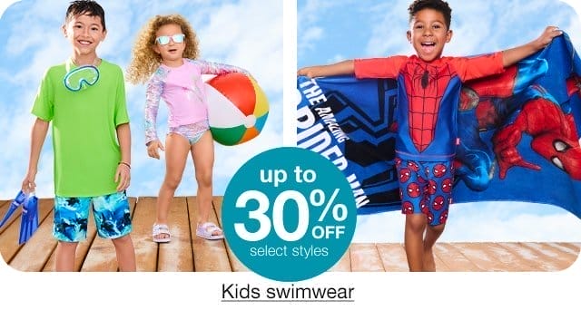 Up to 30% Off select styles. Kids swimwear