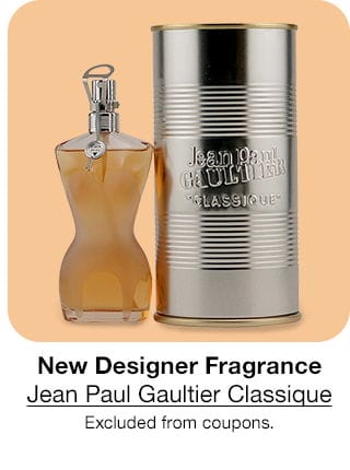 New Designer Fragrance Jean Paul Gaultier Classique. Excluded from coupons.