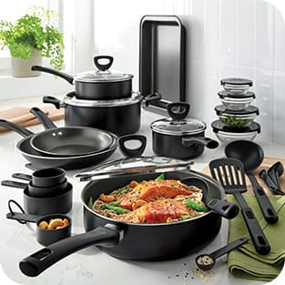 Cooks 30-Pc. Nonstick Cookware Sets