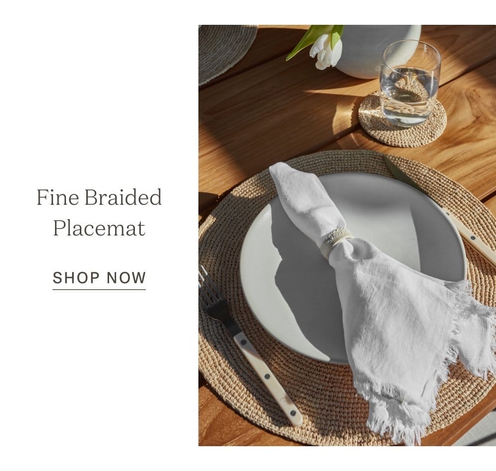 Fine Braided Placemat