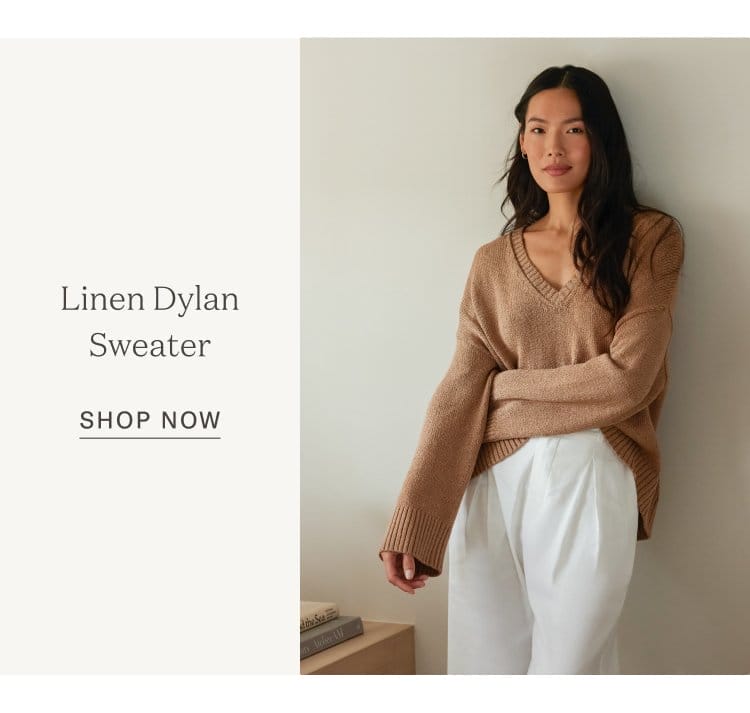 Linen Dylan Sweater