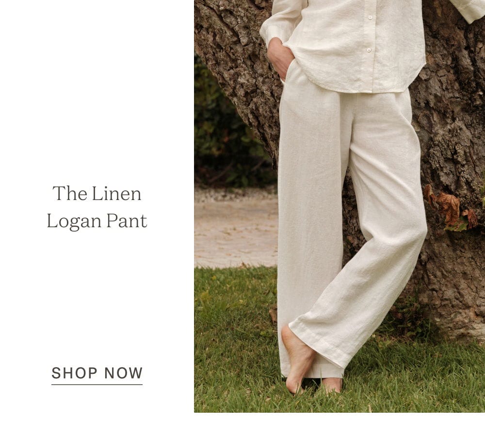 Linen Logan Pant - Shop Now