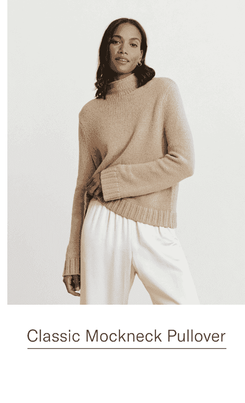 Classic Mockneck Pullover