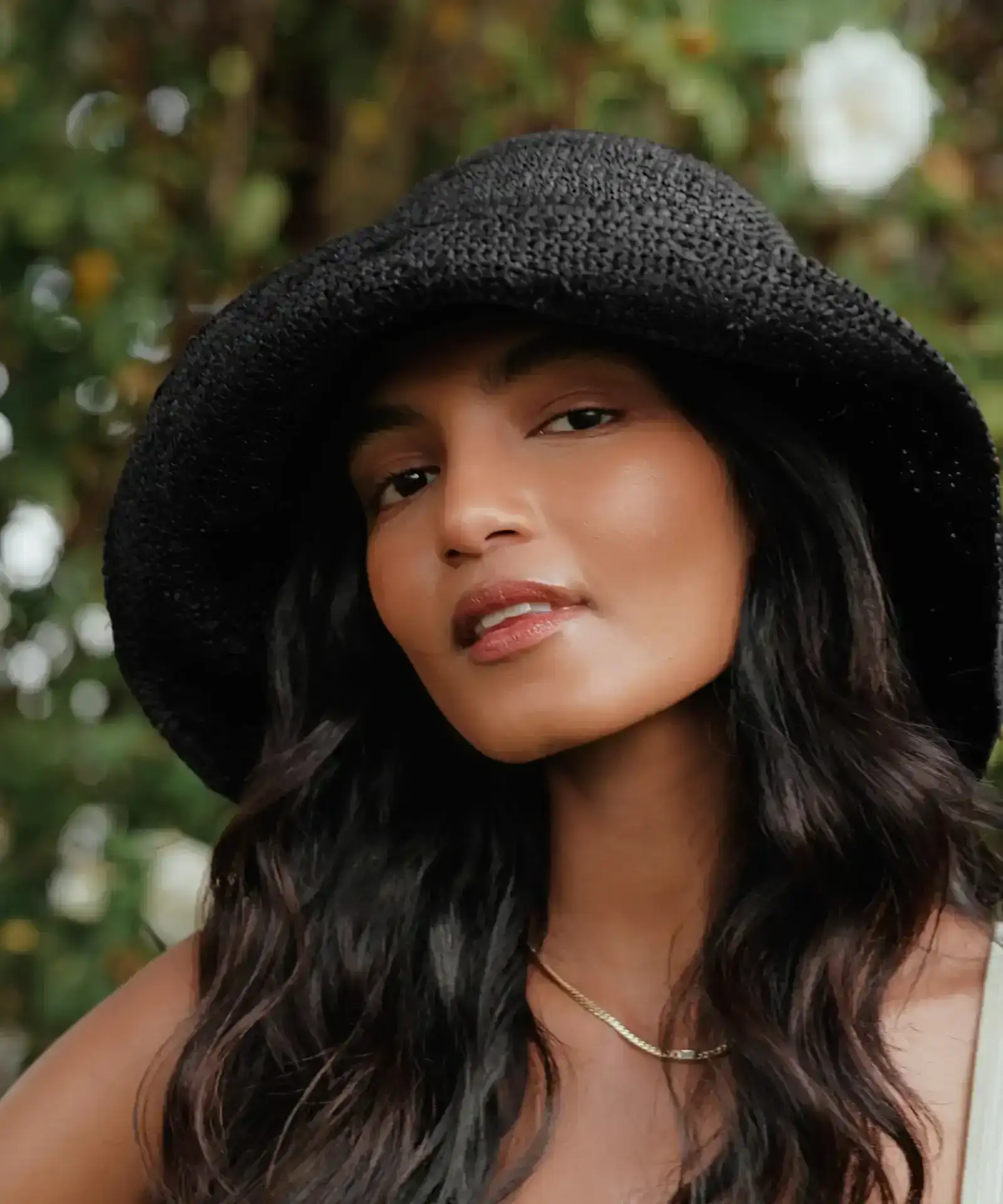 Image of Crochet Raffia Sun Hat