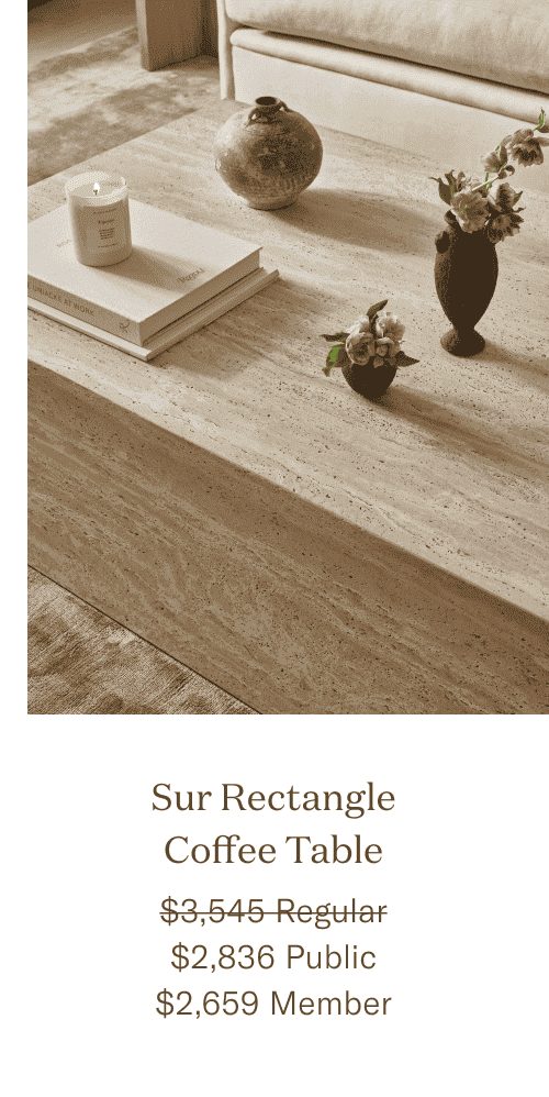 Sur Rectangle Coffee Table