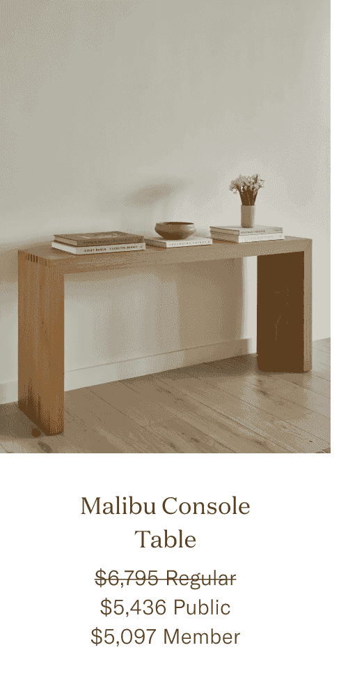 Malibu Console Table