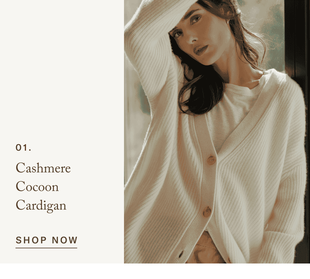 Cashmere Cocoon Cardigan