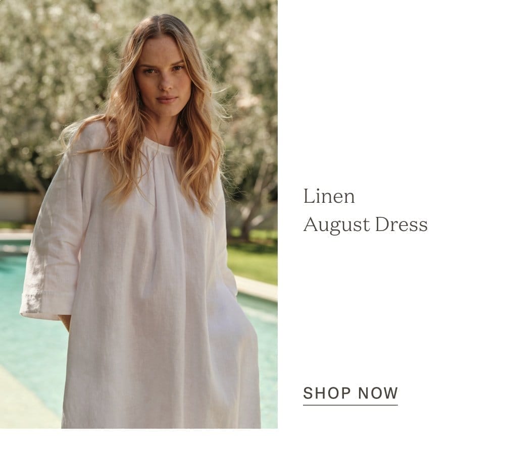 Linen August Dress