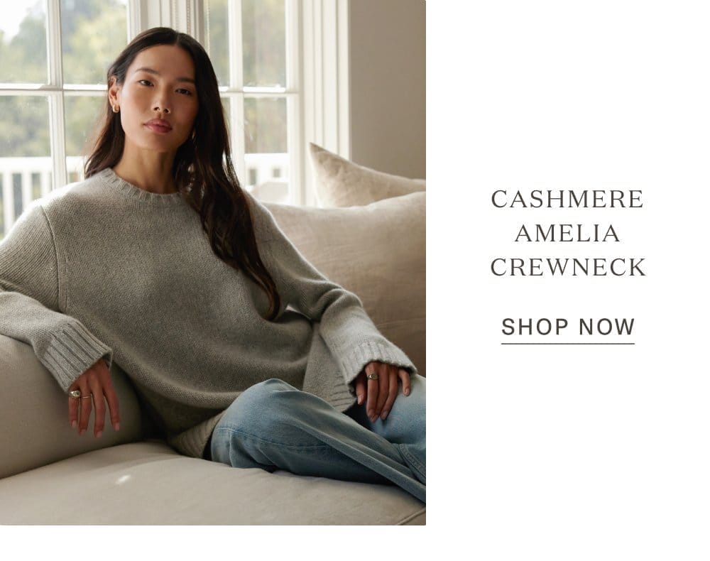 Cashmere Amelia Crewneck