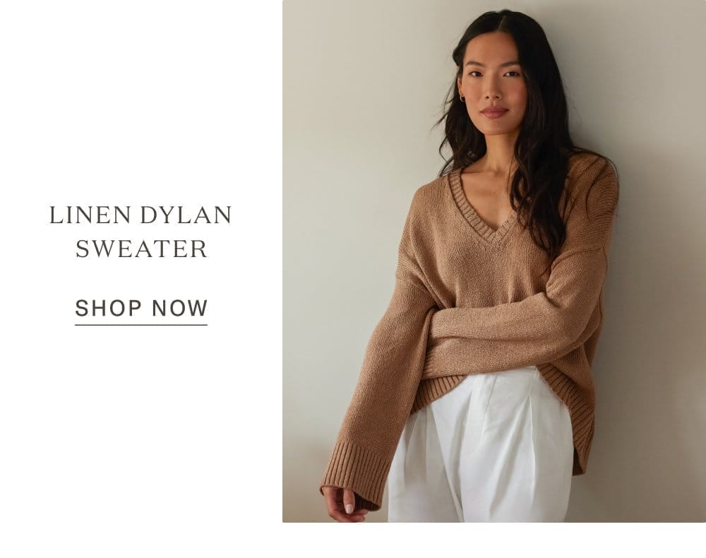 Linen Dylan Sweater