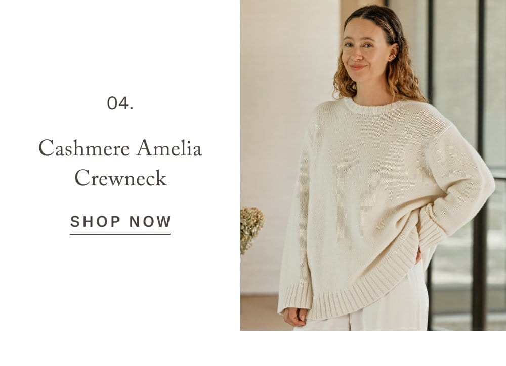 Cashmere Amelia Crewneck