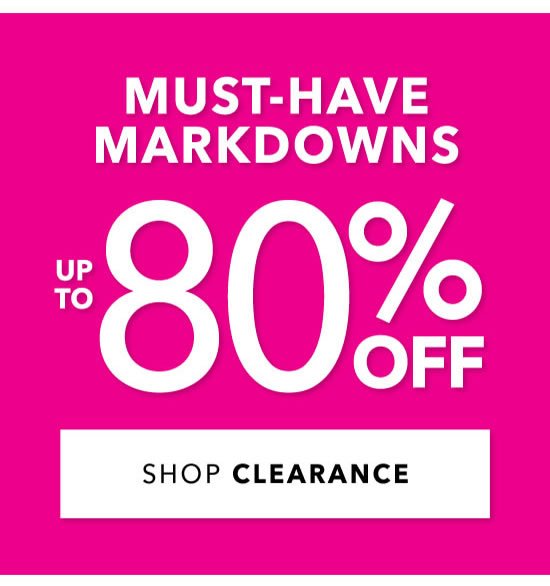 Shop Clearance