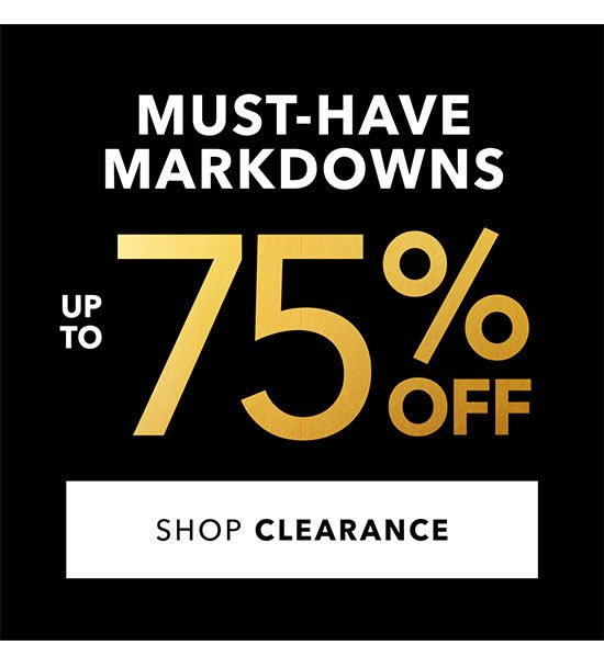 Shop Clearance