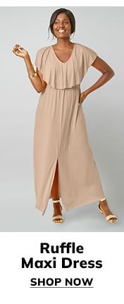 Ruffle Maxi Dress