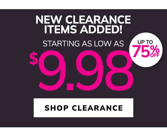 Shop Clearance