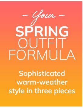 Spring Outfit Formula