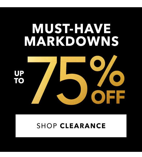 Shop Clearance