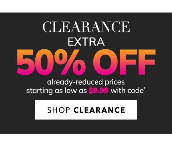 Shop Clearance