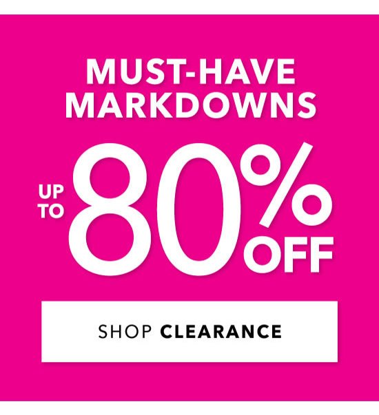 Shop Clearance