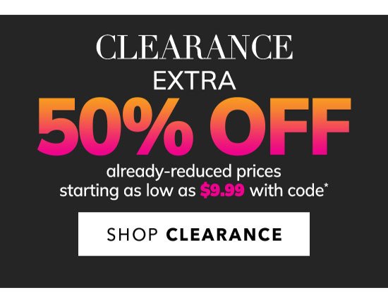 Shop Clearance