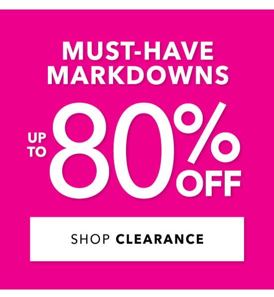 Shop Clearance