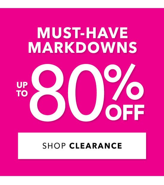 Shop Clearance