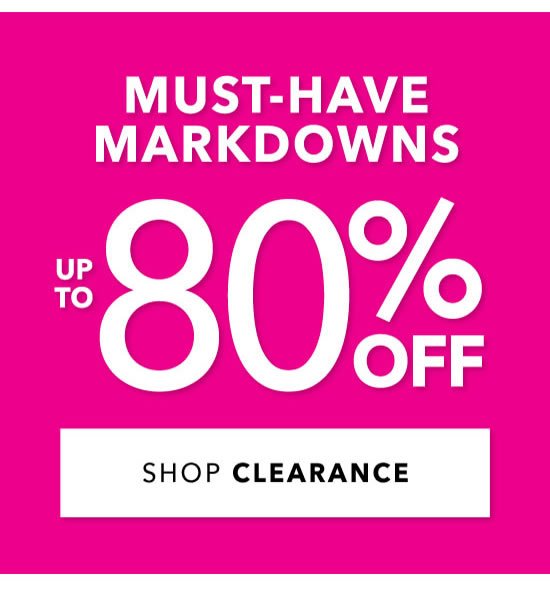 Shop Clearance