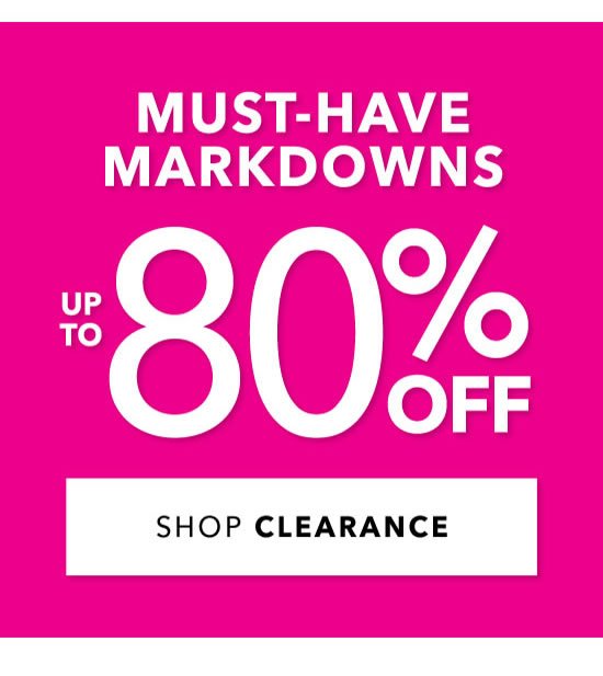 Shop Clearance