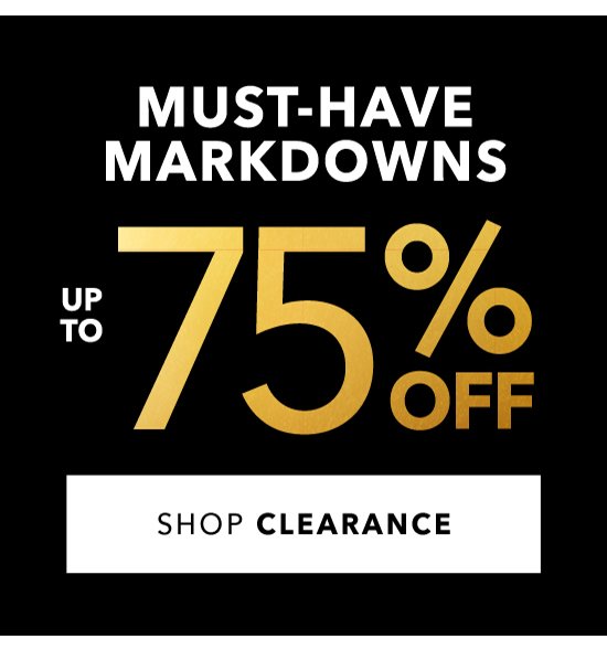 Shop Clearance