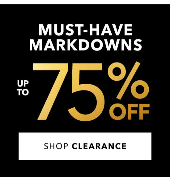 Shop Clearance