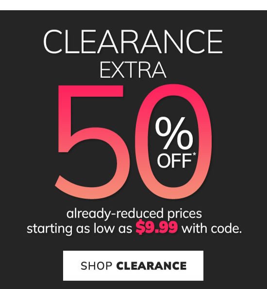 Shop Clearance