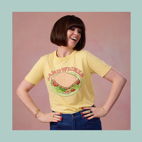 Dawn O’Porter X Joanie - Butty Sandwiches Graphic Slogan Tee