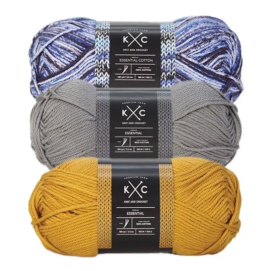 K+C Essential Cotton Yarn.