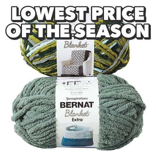 Lowest Price of the Season. Bernat Blanket Yarn